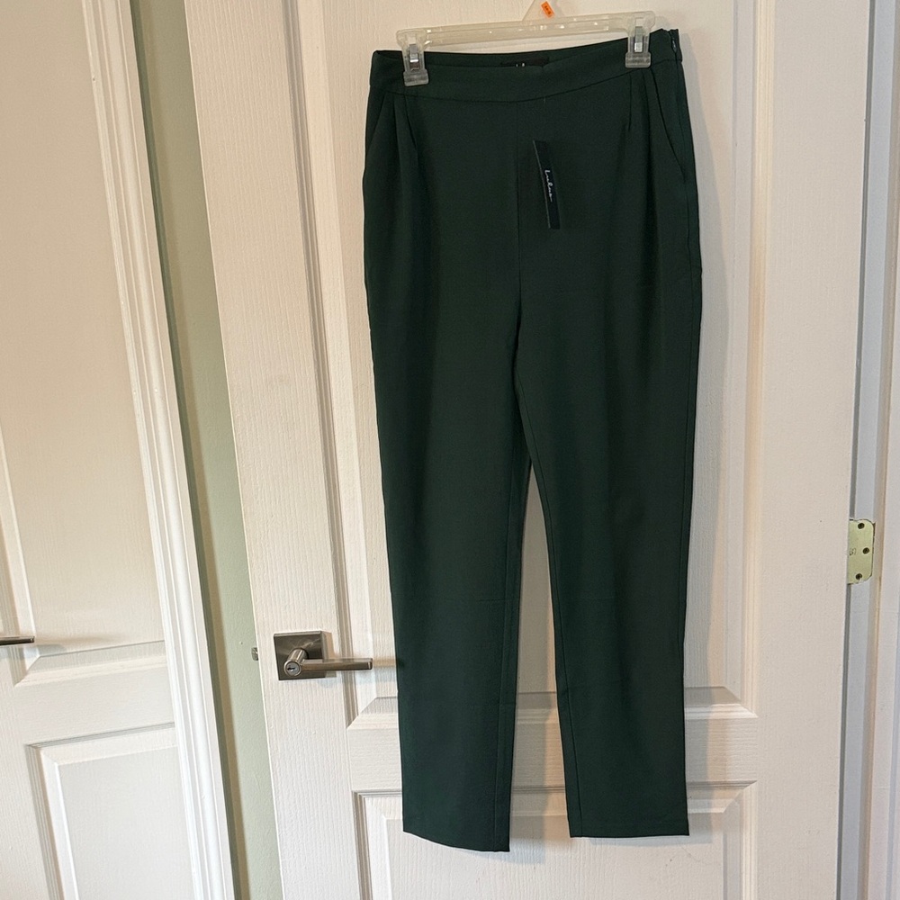 Lulu's Elegant Forest Green Men's Dress Pants